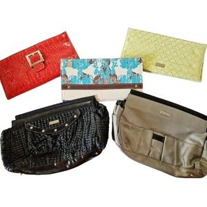 5 Miche Classic Shells Cameron Lime-Red Croc-Black-Metallic Gray-Floral Gift